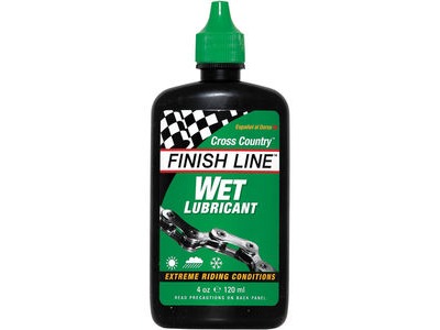 Finish Line Cross Country Wet chain lube 4oz / 120ml