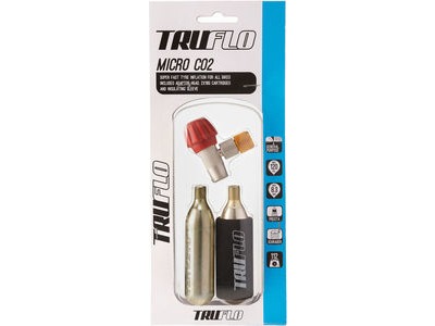 Truflo Micro CO2 Pump - Including 2 x 16 g Cartridges