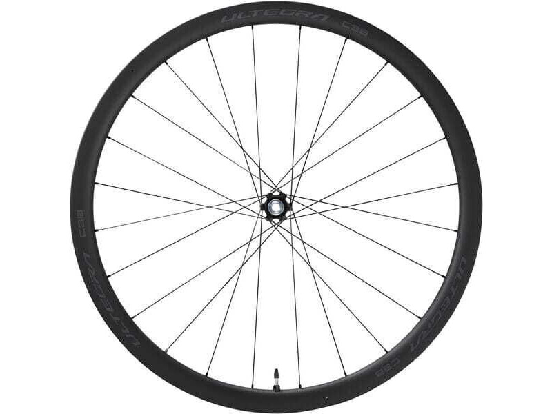 Shimano WH-R8170-C36-TL Ultegra disc Carbon clincher 36 mm, front 12x100 mm click to zoom image