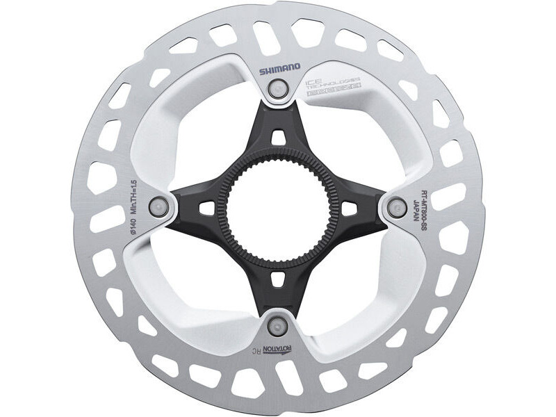 Shimano RT-MT800 disc rotor with internal lockring, Ice Tech FREEZA, 140 mm click to zoom image