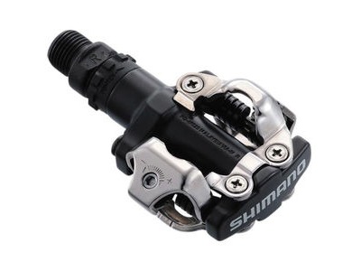 Shimano PD-M520 MTB SPD pedals - two sided mechanism, black 