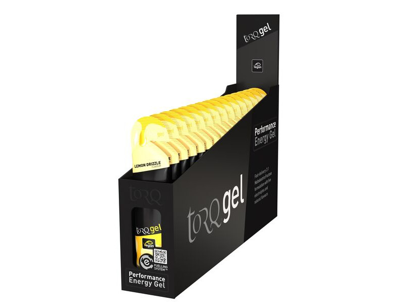 TORQ Torq Energy Gel (1x45g) Lemon Drizzle click to zoom image